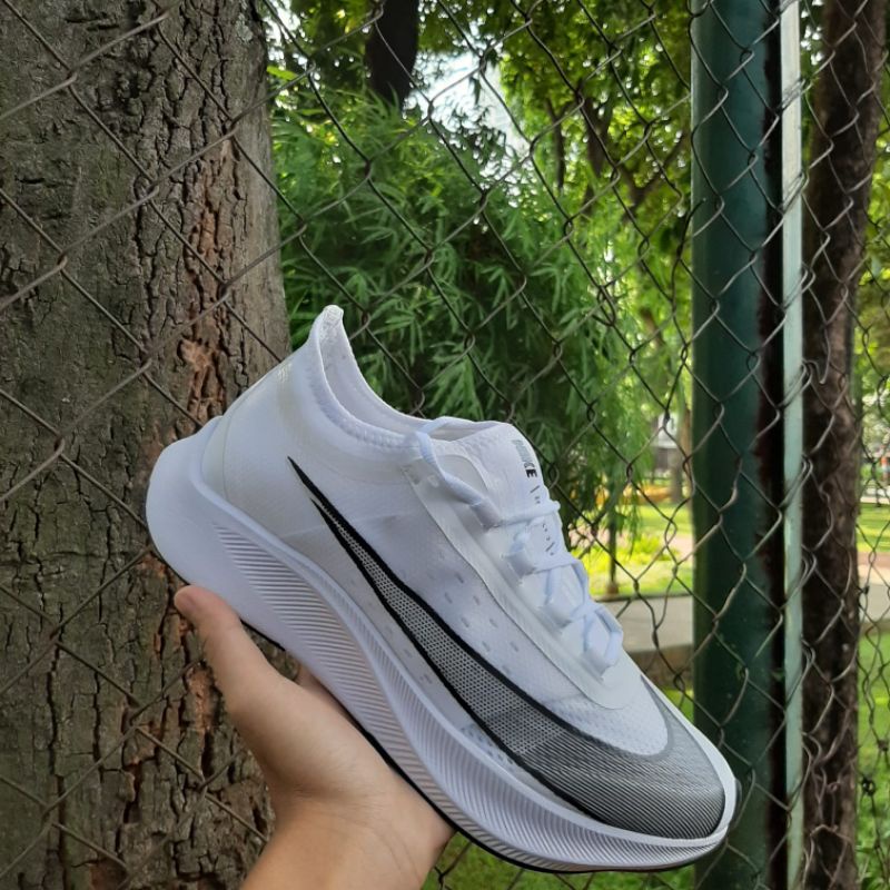 Jual Nike Vaporfly Fly 3 White Black Indonesia|Shopee Indonesia