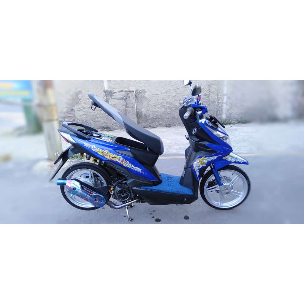 Striping Beat Transparan New Cross Line Shopee Indonesia