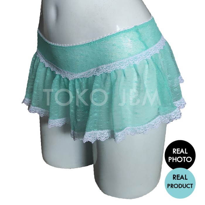 IMPORT G STRING ROK / THONG SKIRT / ROK MINI TRANSPARANT BRANDED / CD SEXY ASLI IMPORT 