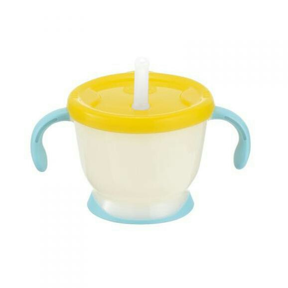 RICHELL AQ Cup De Mug Yellow // Gelas/Botol Bayi