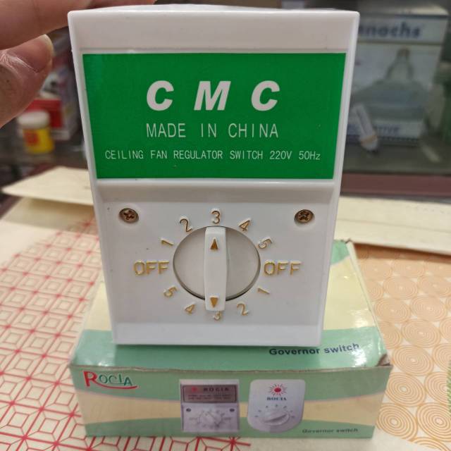 Switch kipas angin rocia/ Governor swich