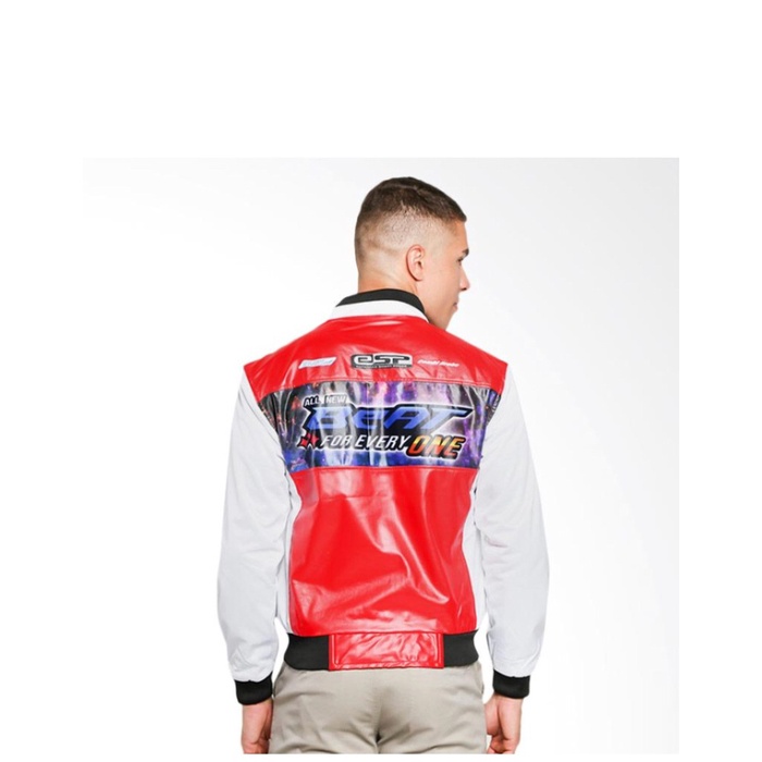 MOTOR-JAKET- JACKET JAKET PRIA HONDA BEAT POP ORIGINAL SIZE L -JAKET-MOTOR.