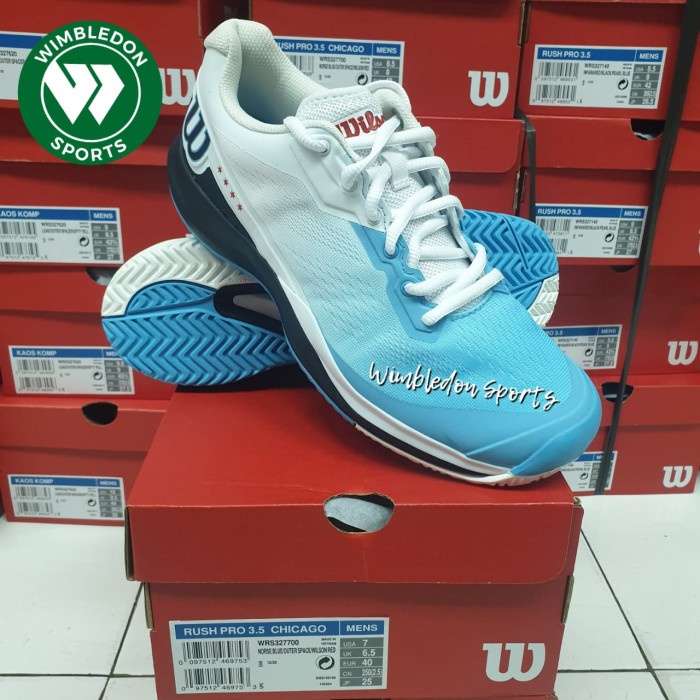 TENIS-SEPATU- SEPATU TENIS WILSON RUSH PRO 3.5 CHICAGO / SEPATU WILSON RUSH PRO 3.5 -SEPATU-TENIS.