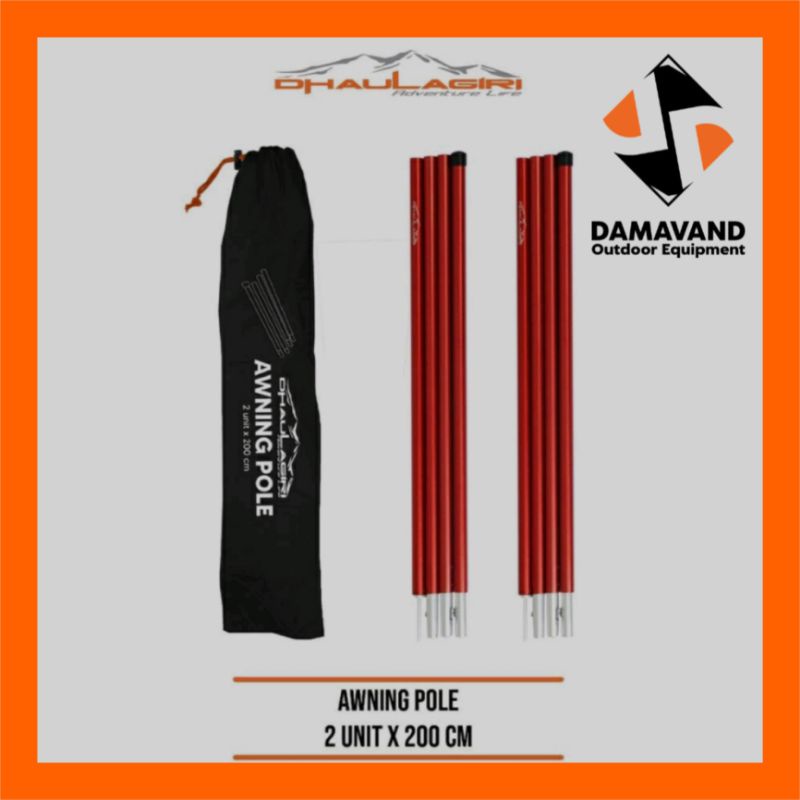 Awning Pole / Tiang flysheet Dhaulagiri