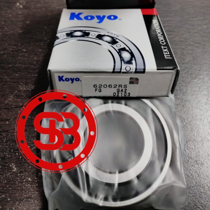 Bearing 6206 2RS / 6206 2RS C3 KOYO JAPAN ORIGINAL