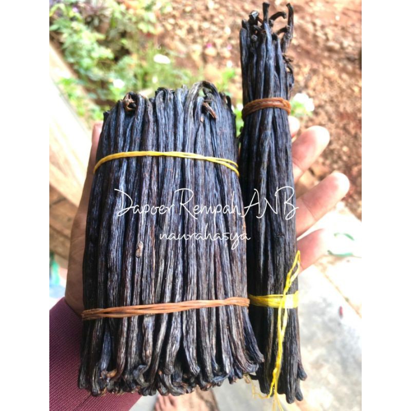 

[TERMURAH]VANILLABEAN TAHITIAN PAPUA/Biji Vanilla/ Gourmet (Premium Quality)