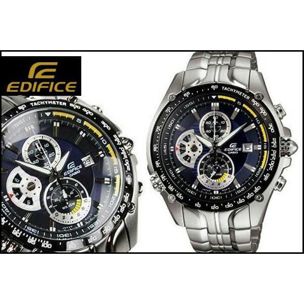 Jam Tangan Pria Merk Casio Edifice Ef 543 / Ef543 Ori Bm Free Jne Yes