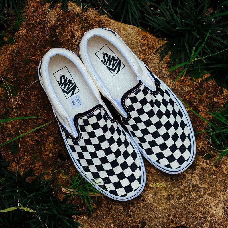 Vans Slip-On "Black White Checkerboard"