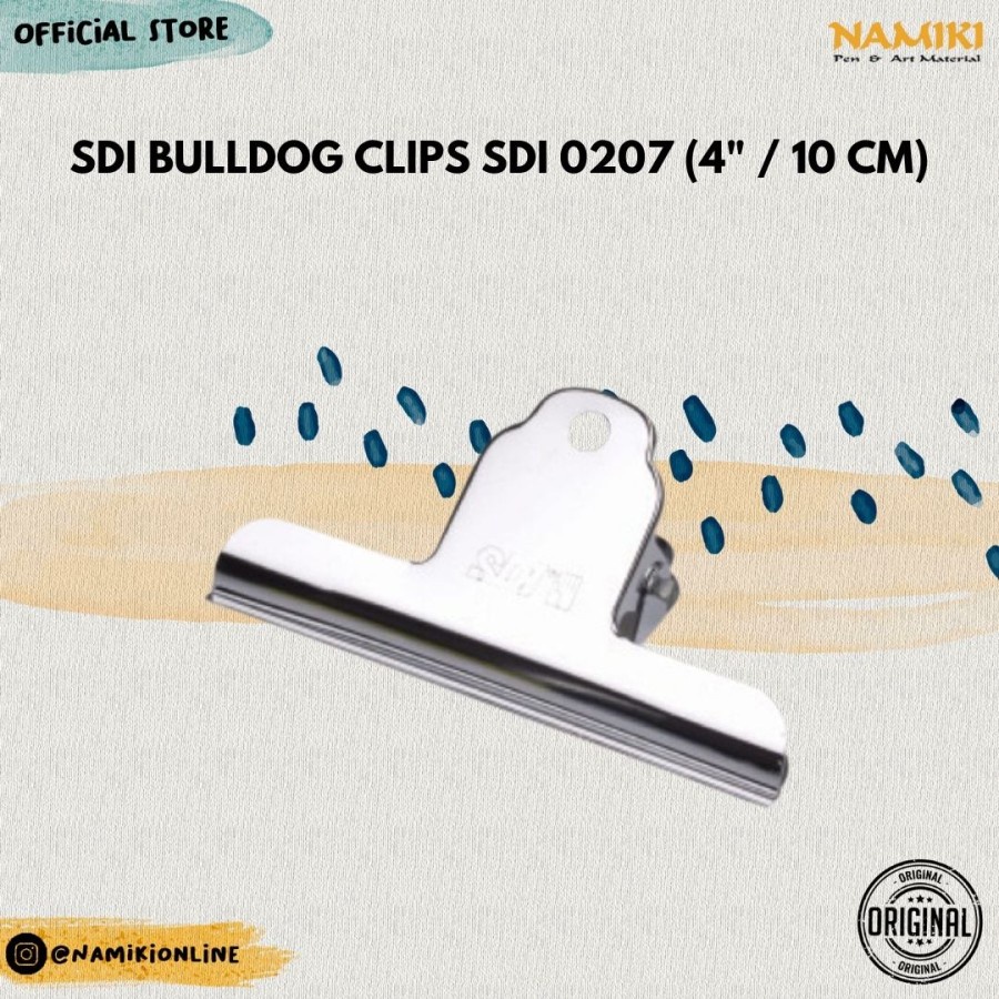 

SDI Bulldog Clips SDI 0207 (4" / 10 cm)