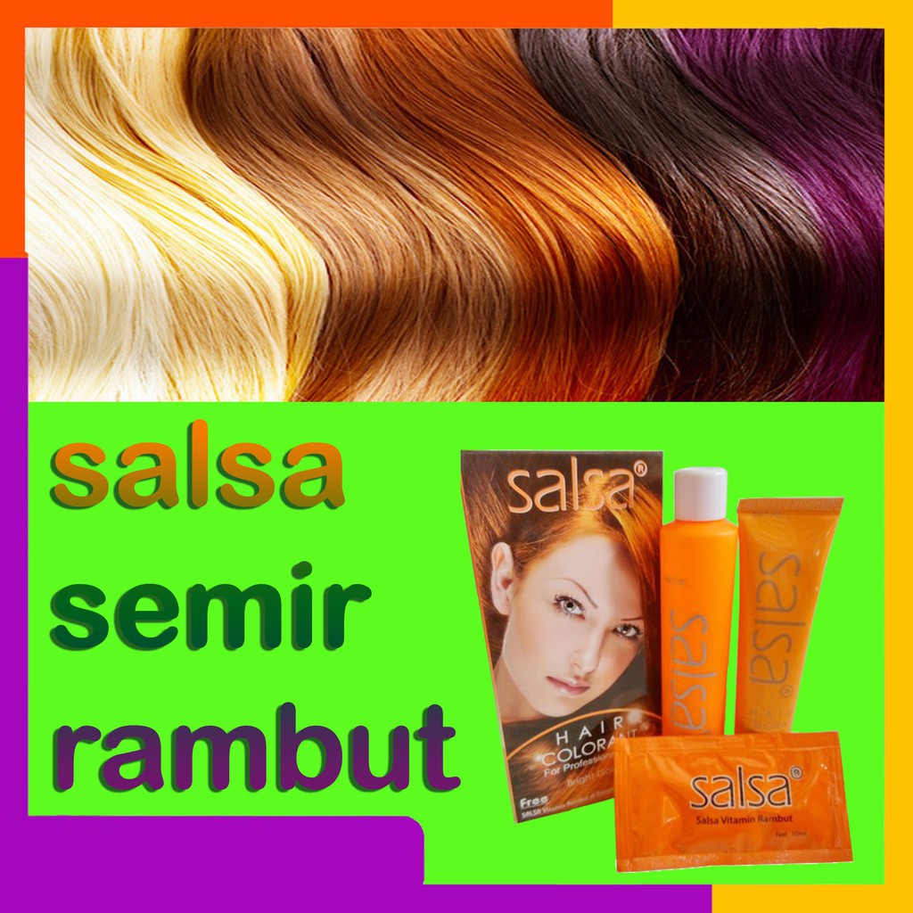 [MURAH] [ORI] [BPOM] SALSA Hair Color Semir Pewarna Rambut