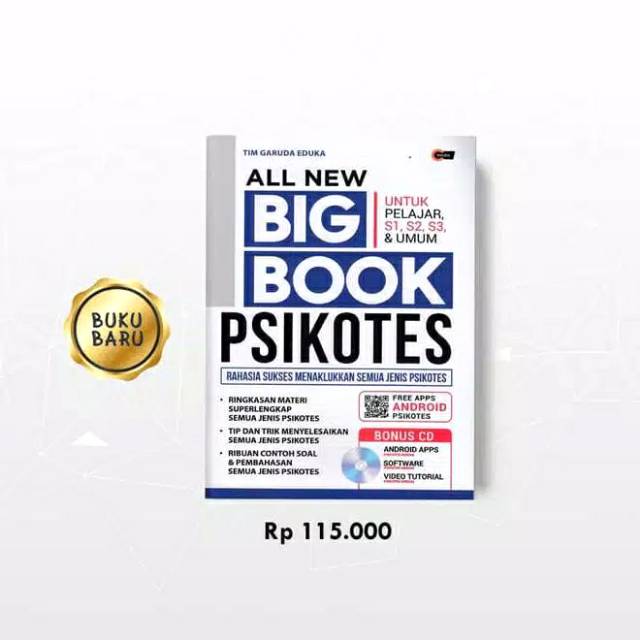 All new Big Book Psikotes Bonus CD