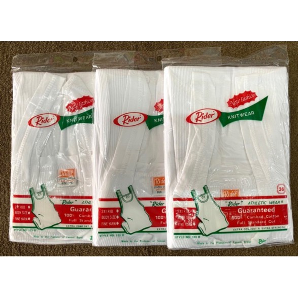 TERMURAH | SINGLET PRIA - RIDER R123B | KAOS SINGLET PRIA RIDER [GROSIR/ECER - MURAH BESTSELLER]