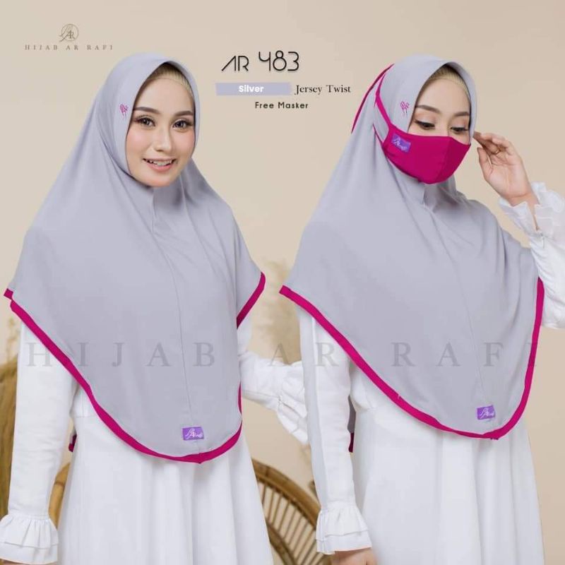 Bergo ArRafi Hijab ArRafi Ar 483