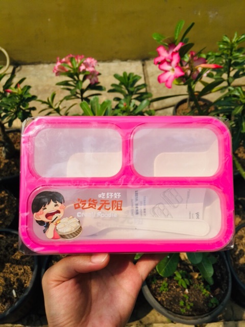 Kotak Makan / YOOYEE MINI LunchBox Anti Tumpah