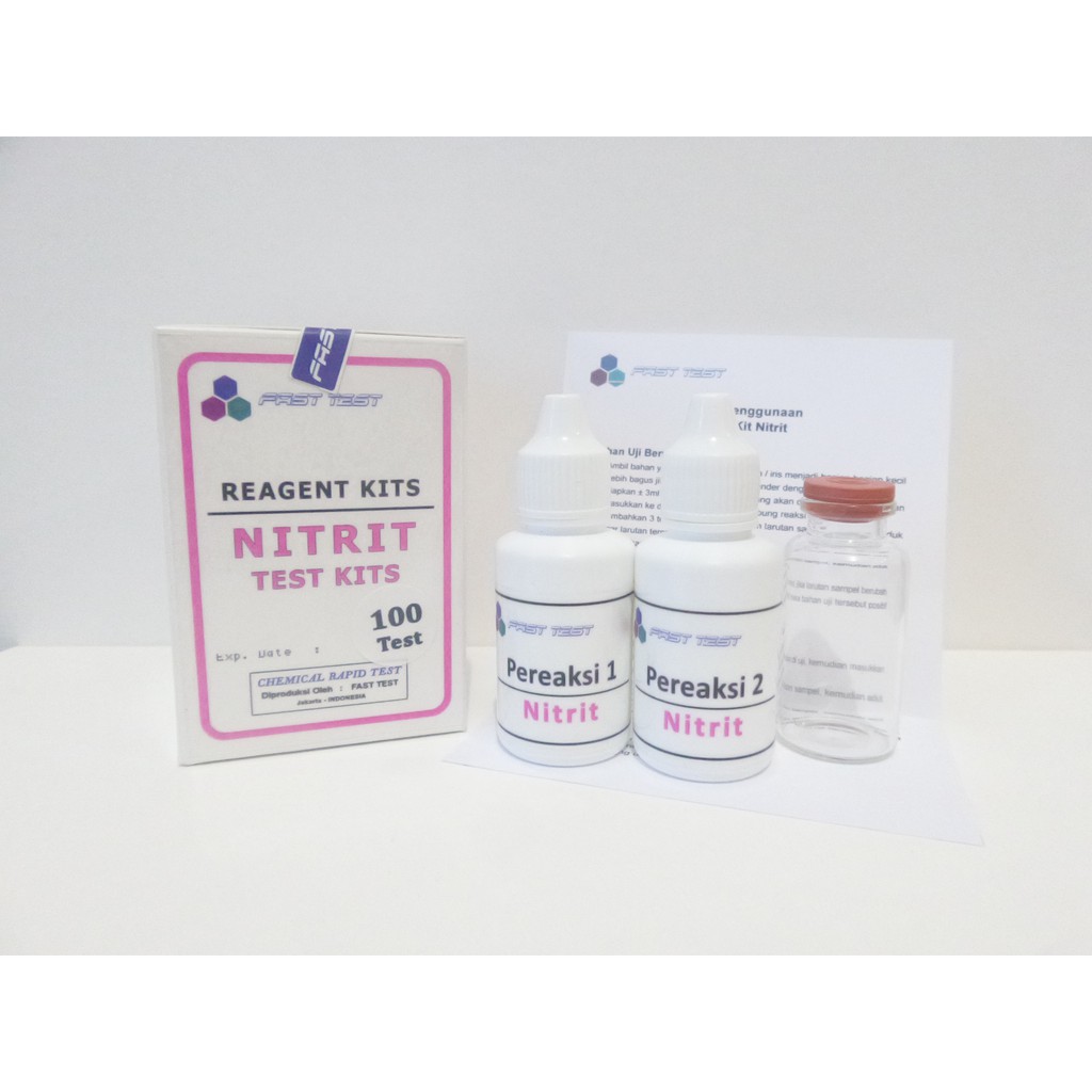 Alat Uji Kandungan Nitrit, Nitrite Test Kit 100 test harga grosir