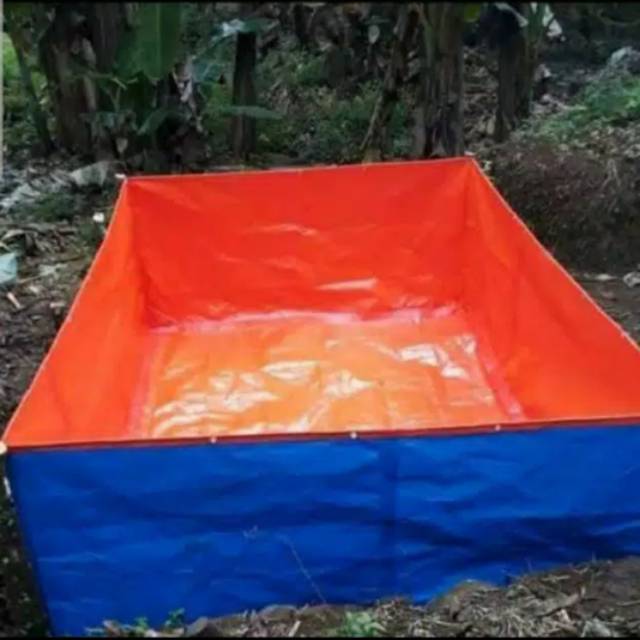 Kolam terpal terpal kolam 3x4x1 m korea