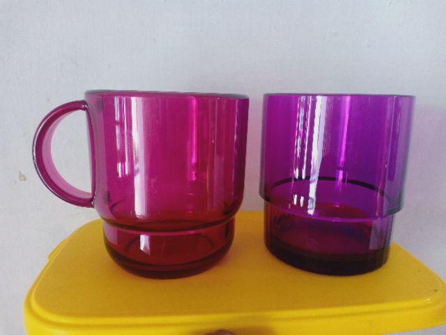 Crystal Tumbler (1 Pcs) Gelas Crystal Tupwr