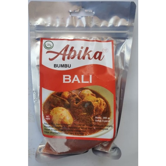 

ABIKA BUMBU MASAK INSTAN BALI 200GR