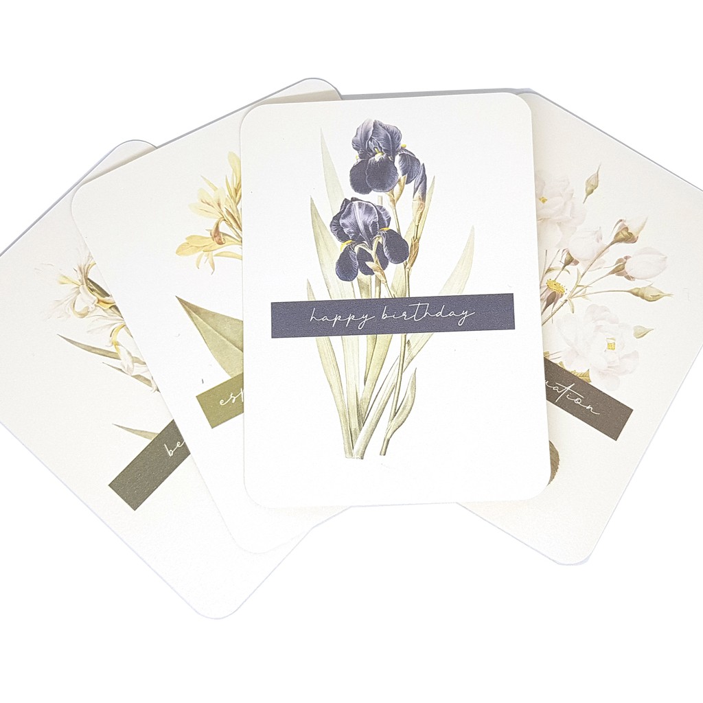 

Kartu Ucapan Motif Bunga, Thank You Card, Personal Card, Greting Card Kekinian Harga Murah