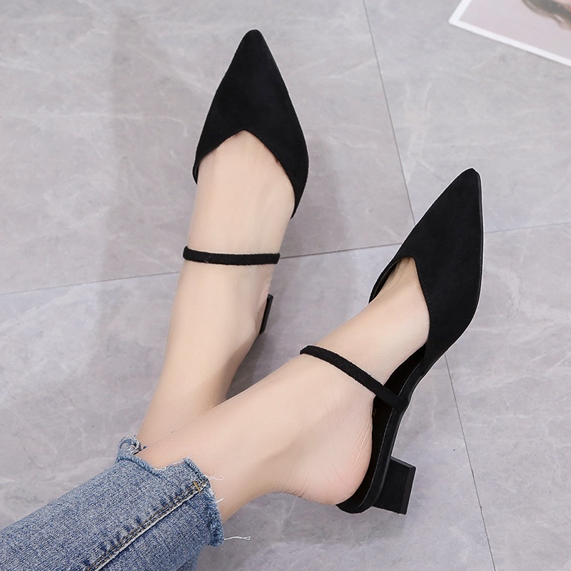 RYX - Betty Elegant Sepatu Heels Slip-On Wanita Fashion Casual - Ori Import