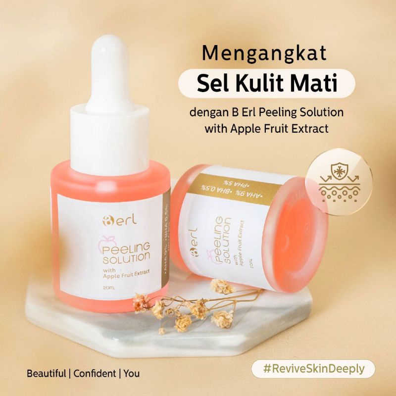 B erl Peeling solution dengan kandungan AHA PHA BHA | Mengangkat sel kulit mati | chemical peeling |