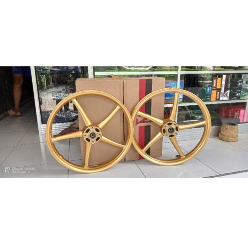 VELG VROSSI DEPAN SUPER COPY RCB UK 160 RING 17