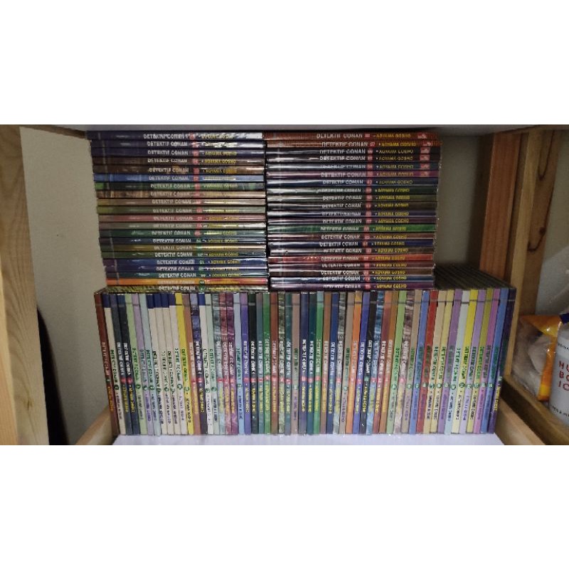 Buku Komik Second Preloved Detektif Conan 1 set lengkap + Set Kindaichi Special Edition