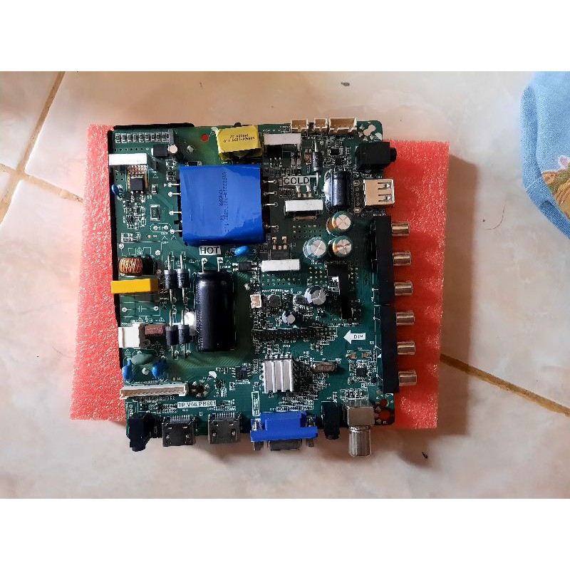 Mb - Mainboard - Motherboard - Mobo - Micom - Modul - Mesin Tv LED Polytron PLD32T7511B - PLD32D7511