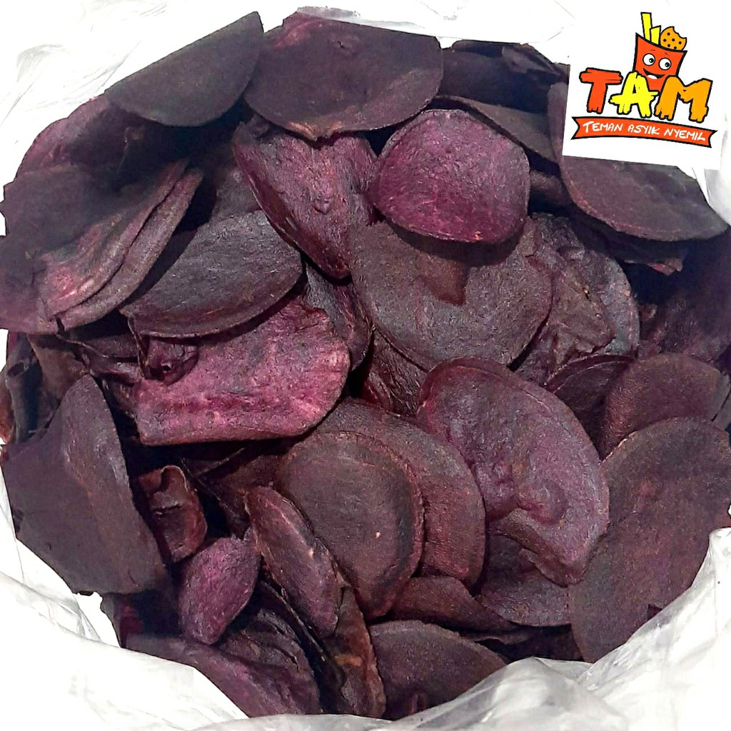 

Keripik Ubi Ungu Original 250 Gram - Tam Snack