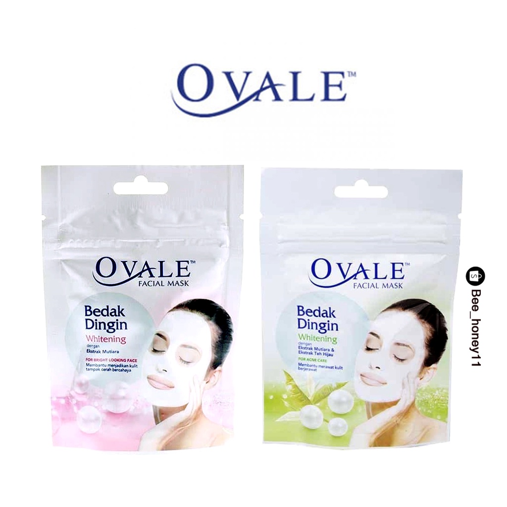 Ovale Bedak Dingin (Facial Mask) 15gr