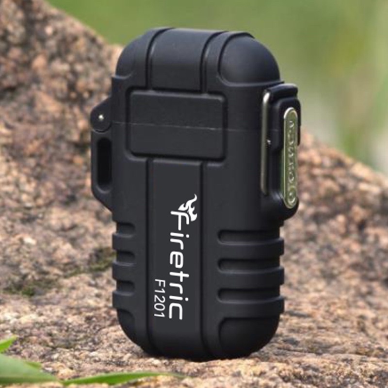 Firetric Explorer Korek Api Elektrik Pulse Plasma Cross Arc Lighter Waterproof - F1201