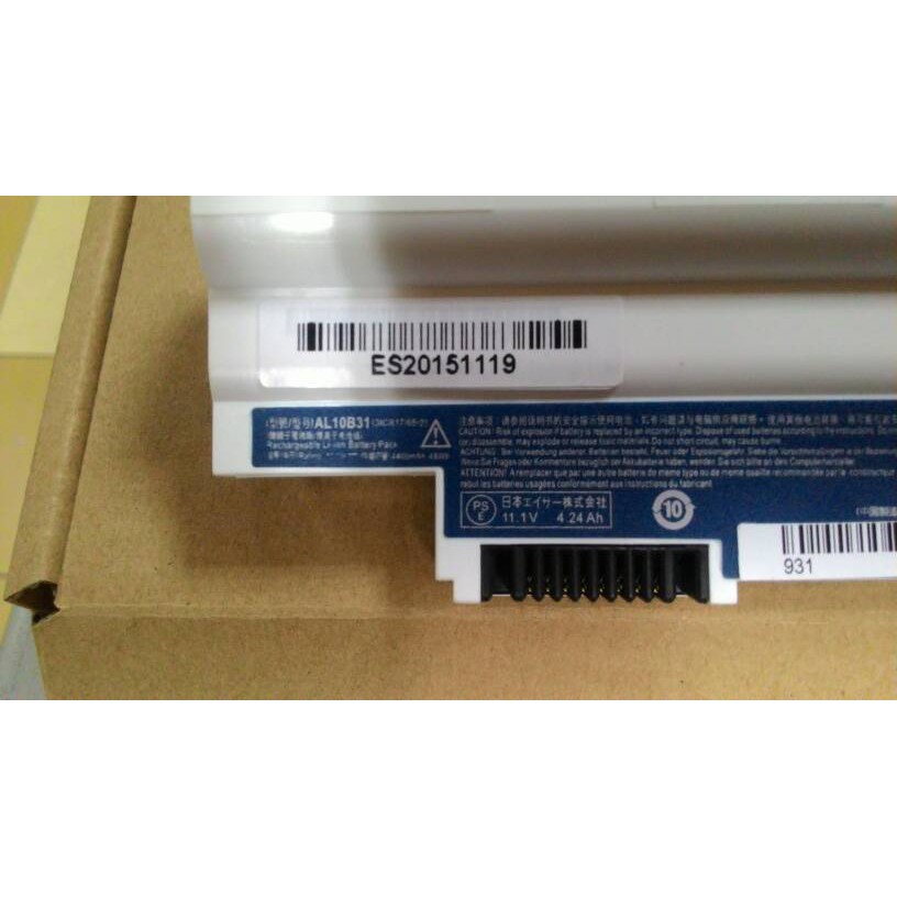 Battery Acer Aspire One D255 / D260 White - Original Product