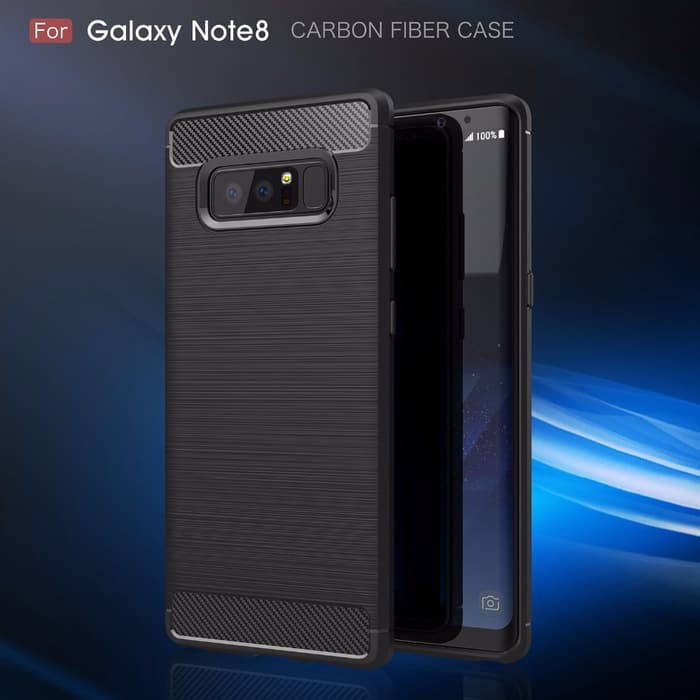 FIBER LINE Case Samsung Galaxy Note 8 / case hp / soft case Samsung Galaxy Note 8 / hard case