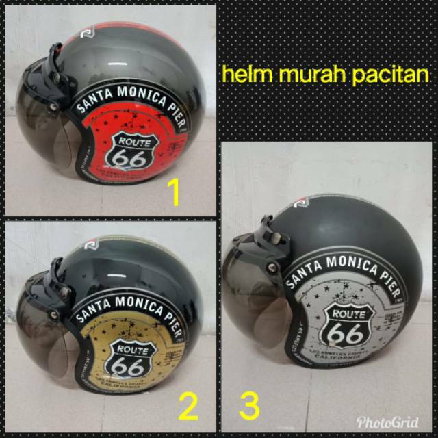 Helm bogo retro doraemon bagus murah terlaris  Shopee 