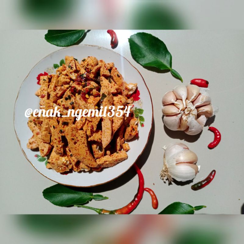 

Basreng stik Bumbu Basah Daun jeruk/Basreng pedas (110gr -150gr)