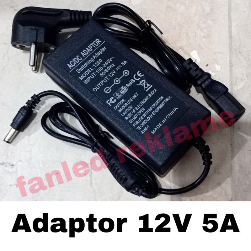 Adaptor 12v 5a