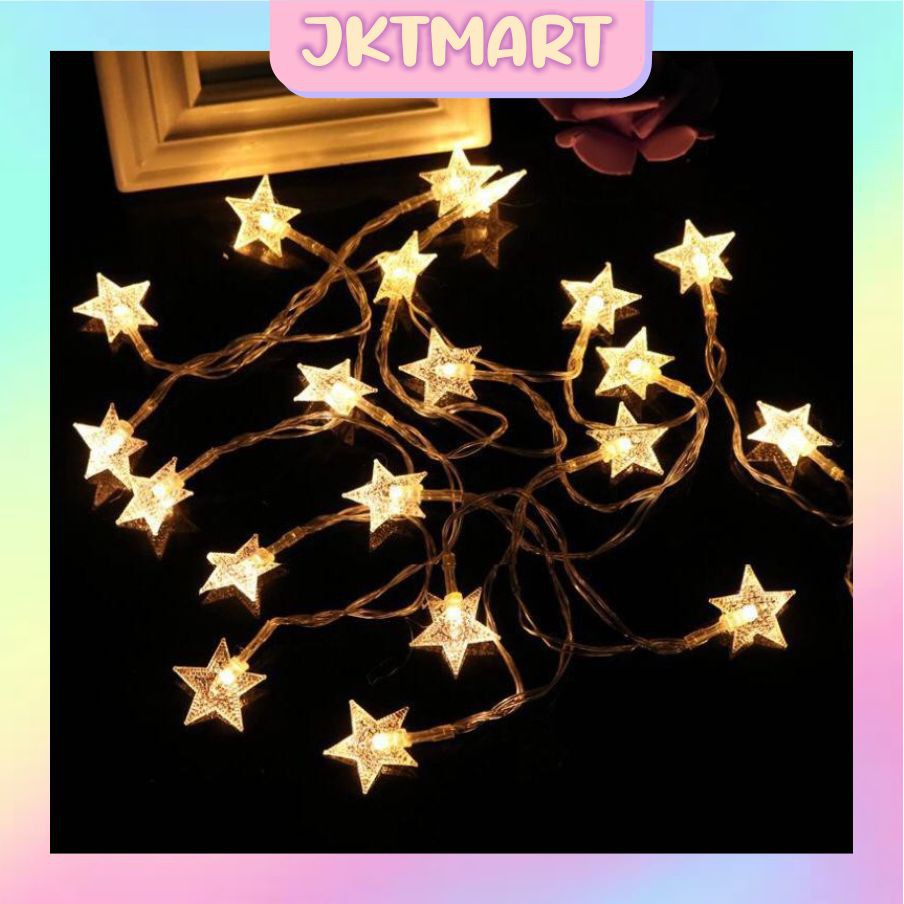   JKTMART  E006 Lampu Tumblr Bintang  Lampu  Twinkle Light 