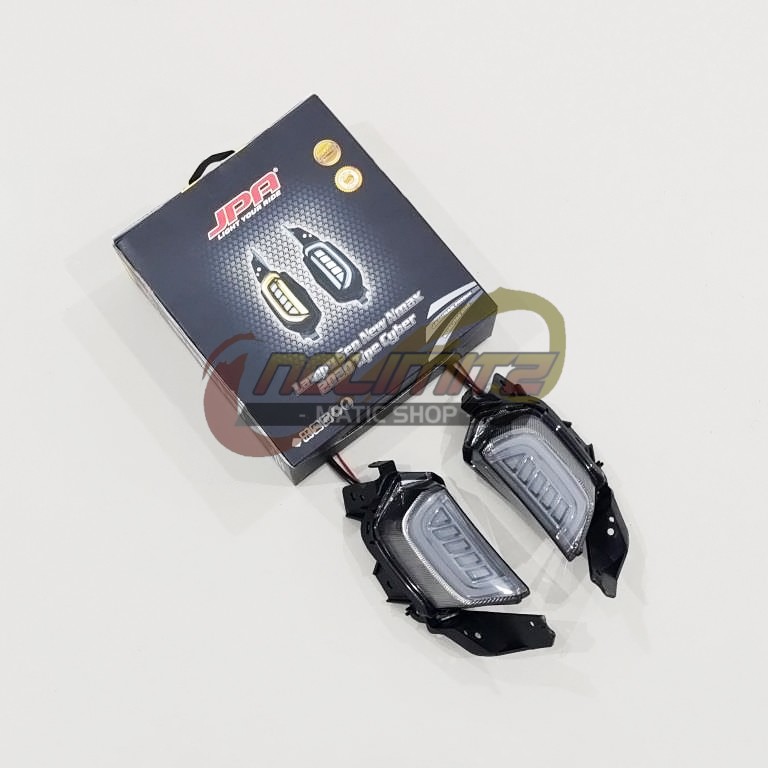 Lampu Sein Sen Sign Senja LED JPA Cyber 2 in 1 Smoke Yamaha NMAX 2020