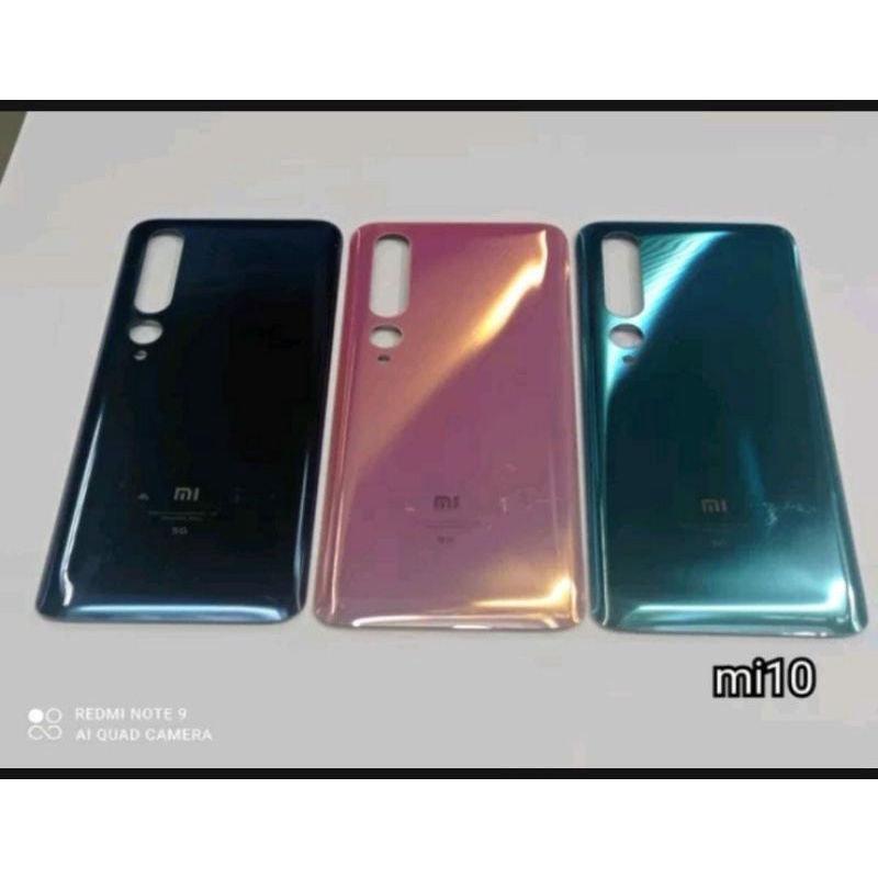 BACKDOOR BACK CASING TUTUP BELAKANG XIAOMI MI 10 MI10 .