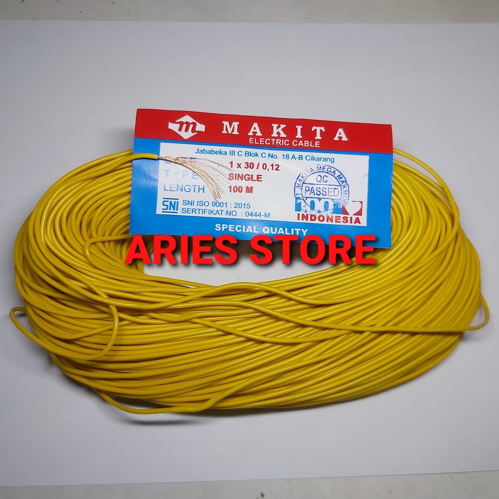 KABEL SERABUT 1X30 0.12 MAKITA 1 ROLL