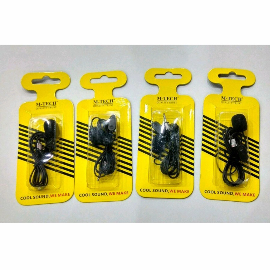 Microphone M-tech 02 / flip on mic M-tech 02 / microphone komputer jepit