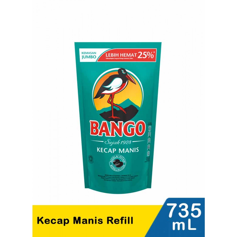 

Bango Kecap Manis Refill 735ml