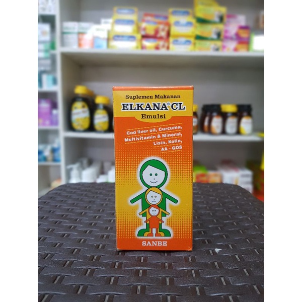 Elkana CL Sirup 120ML/Suplemen Makanan