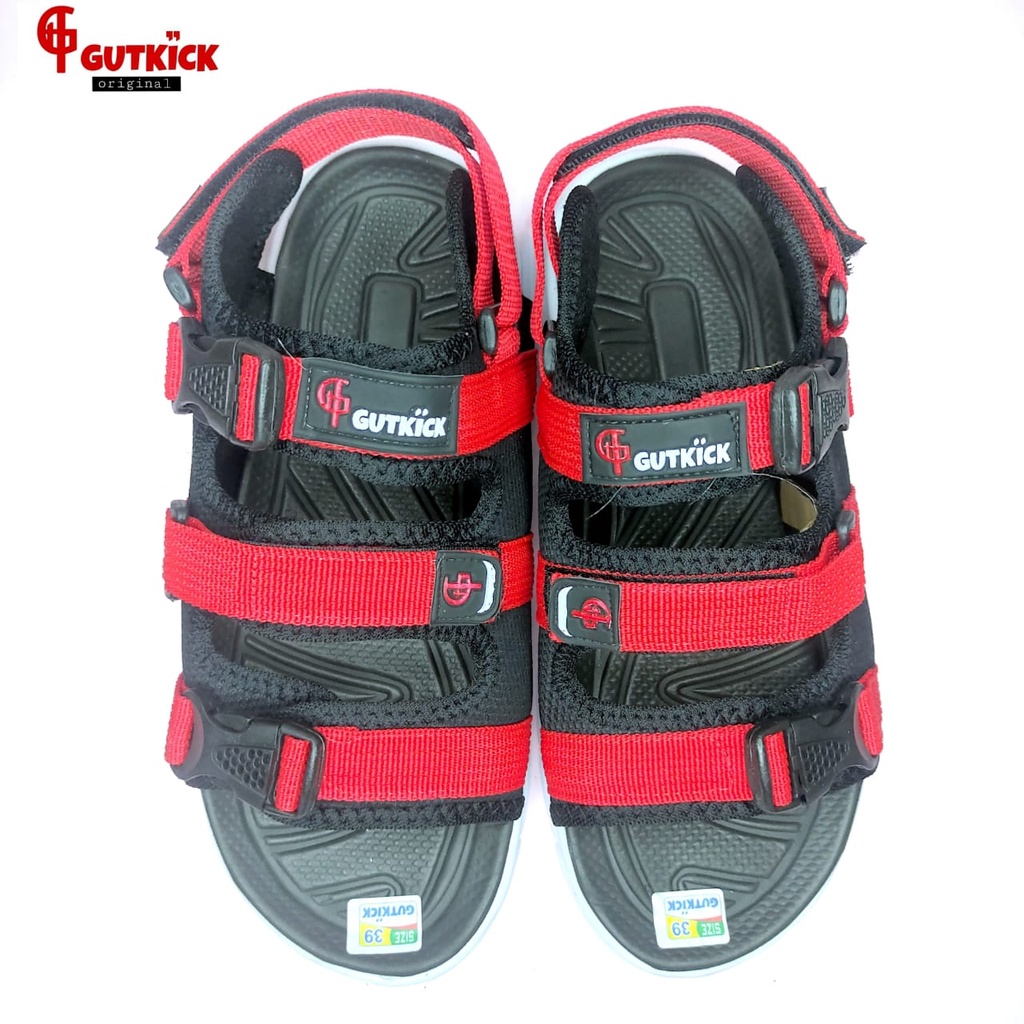 Sandal Gunung Pria Wanita Hiking Original Gutkick 003 Casual Slide Slop Kasual Sendal Cowok Alas Karet Terlaris
