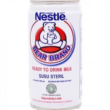 

Bear Brand-Susu Beruang Steril 189Ml