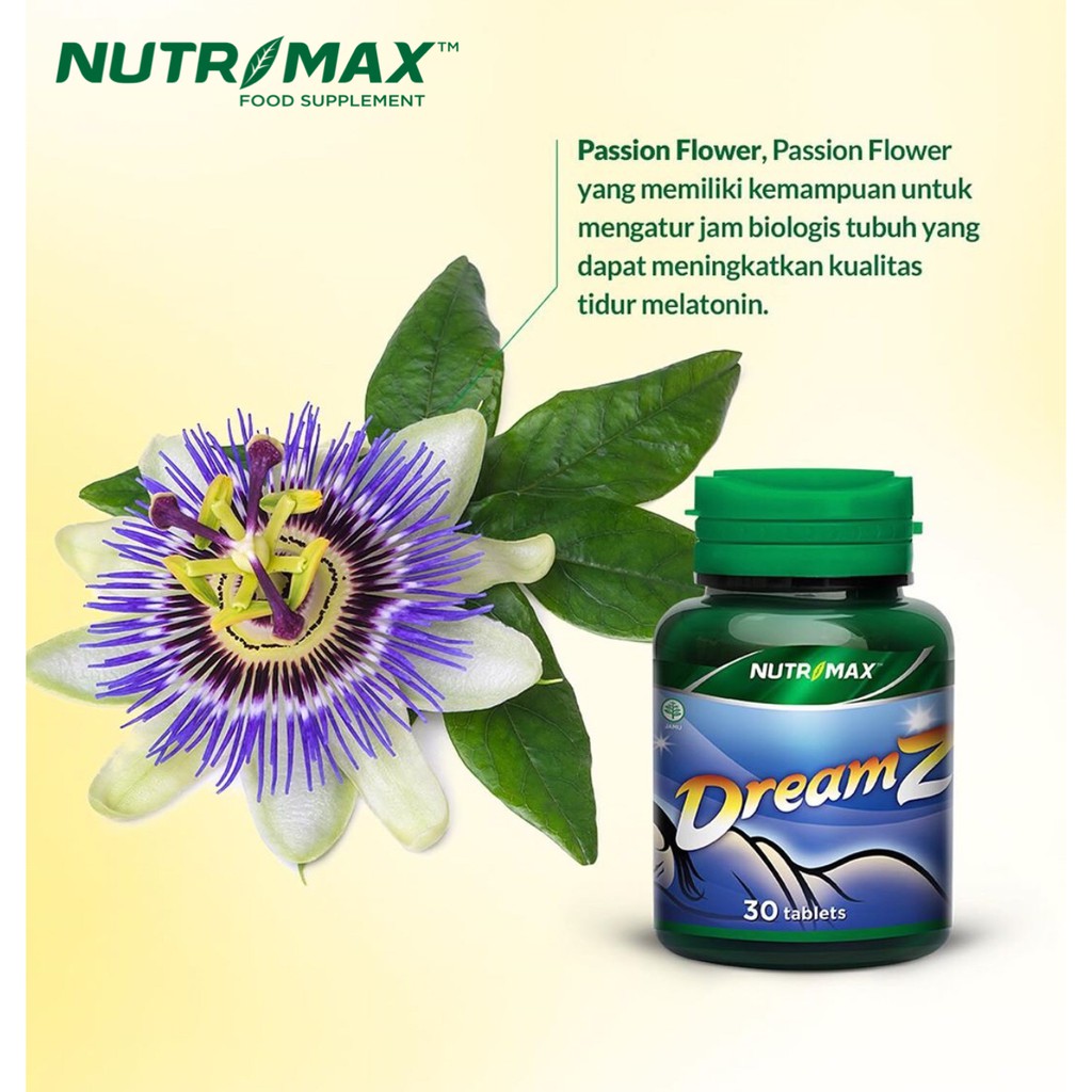 ORIGINAL Nutrimax Dreamz 30s BPOM / Nutrimax Sweet Dreams / Vitamin Susah Tidur / LEDI MART