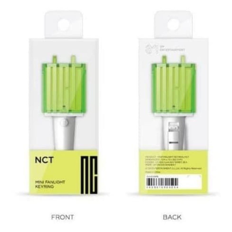 [READY] Mini Keyring Lightstick Gantungan Kunci Official NCT SM Ent