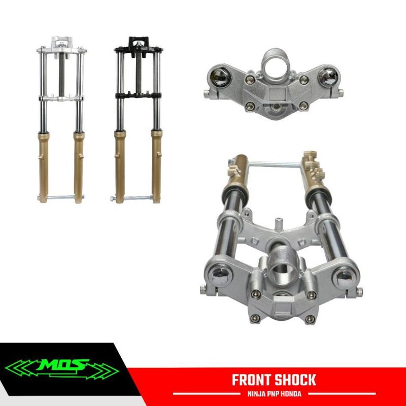 Shock depan Ninja as Gold dan As krom pnp Honda CB gl mega pro Tiger