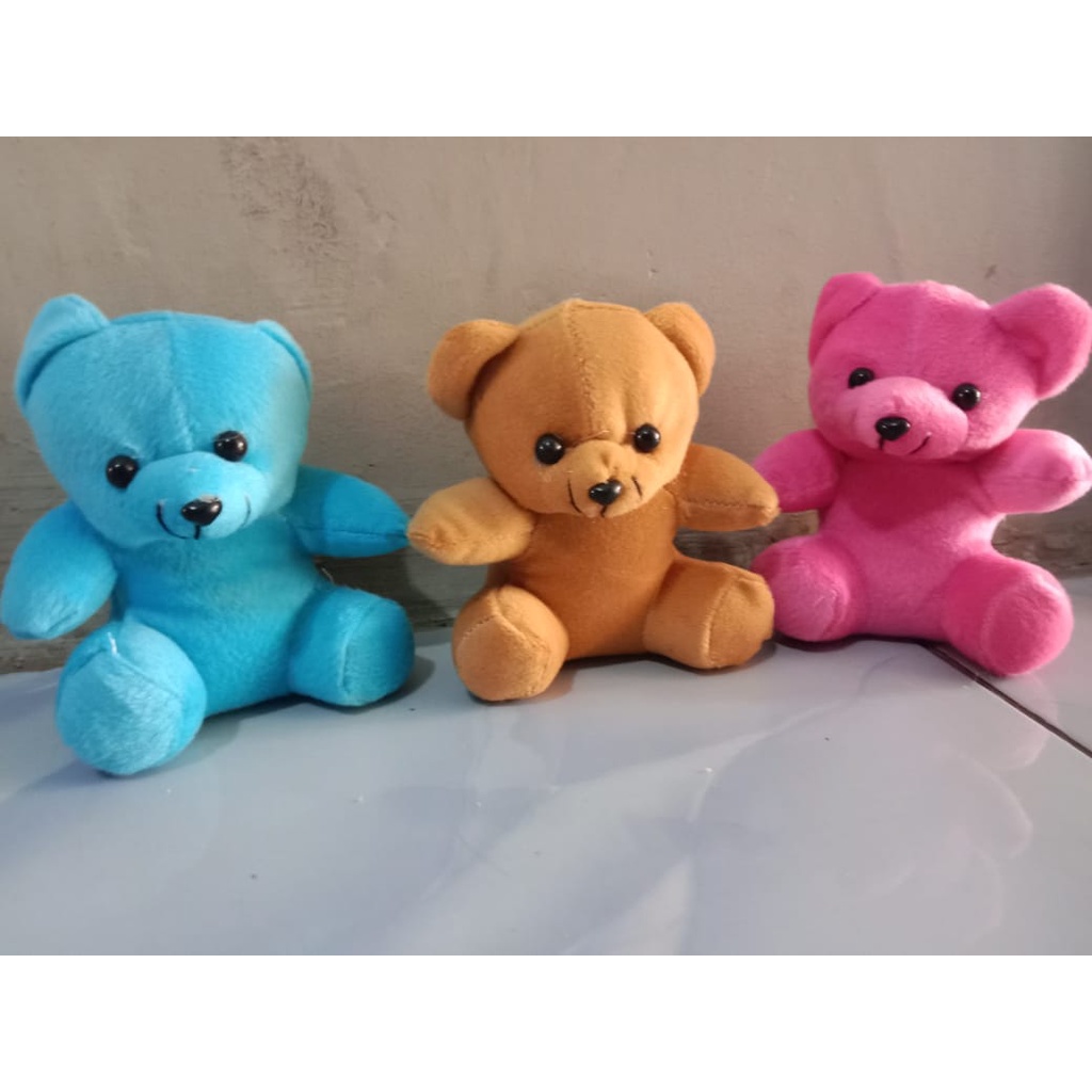 Boneka beruang mini souvenir wisuda