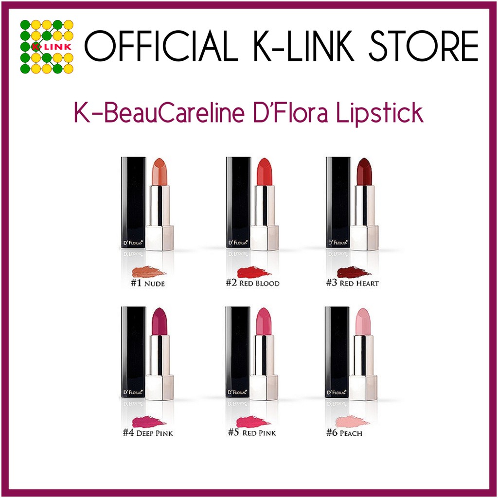 K BeauCareline D Flora Lipstick